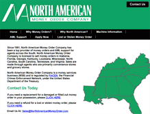 Tablet Screenshot of northamericanmoneyorder.com